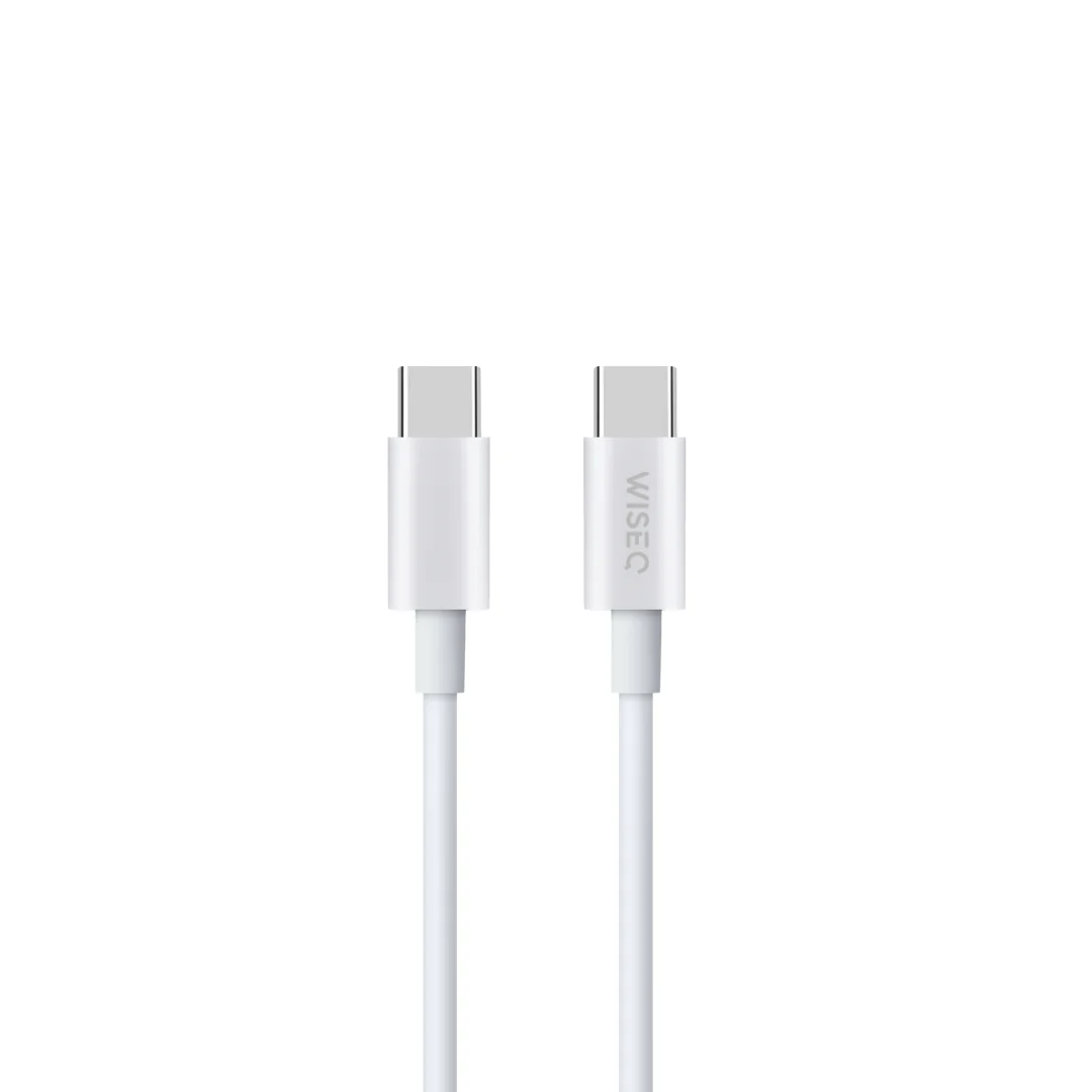 20W USB-C Snellader met USB-C naar USB-C Kabel - 1 Meter  - Wit - Afbeelding 5